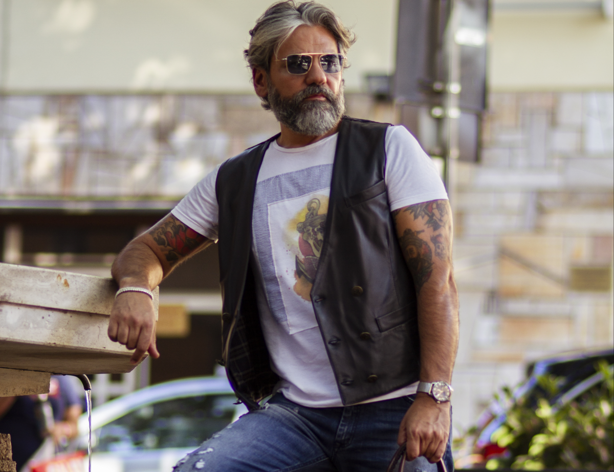 Gilet in pelle - immagine 2